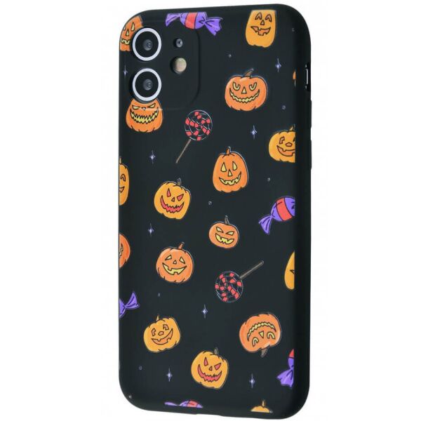 

TPU чехол WAVE Fancy для Apple iPhone 11 (6.1") Smiling pumpkins / Black