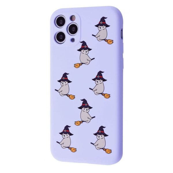 

TPU чехол WAVE Fancy для Apple iPhone 11 Pro (5.8") Bear on broom / Light purple