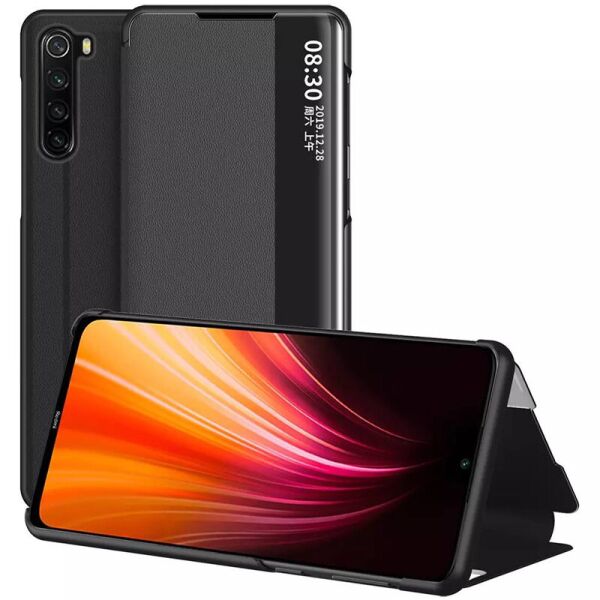 

Чехол-книжка Smart View Cover для Xiaomi Redmi Note 9 / Redmi 10X Черный (7496640)