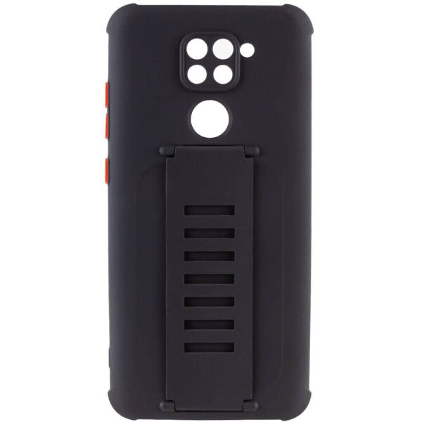 

TPU+PC чехол Grip Band для Xiaomi Redmi Note 9 / Redmi 10X Черный