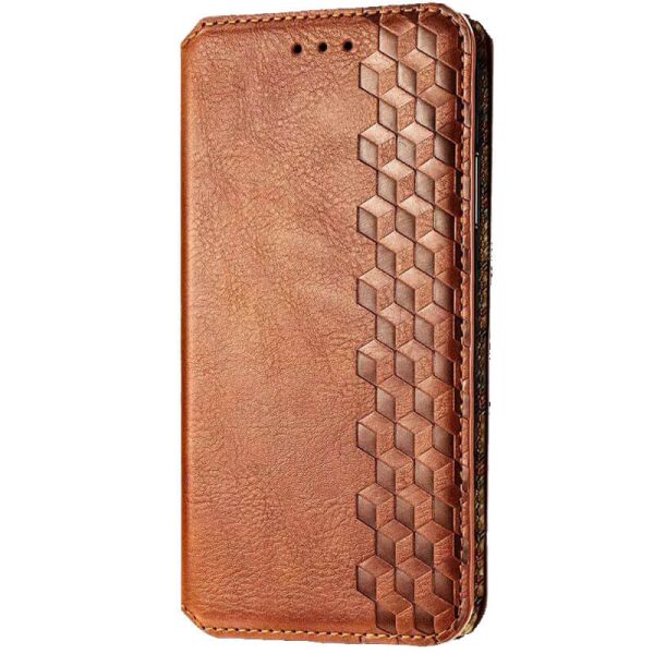 

Кожаный чехол книжка GETMAN Cubic (PU) для Xiaomi Poco X3 NFC / Poco X3 Pro Коричневый