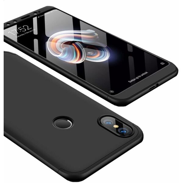

Пластиковая накладка GKK LikGus 360 градусов (opp) для Xiaomi Mi 6X / Mi A2 Черный