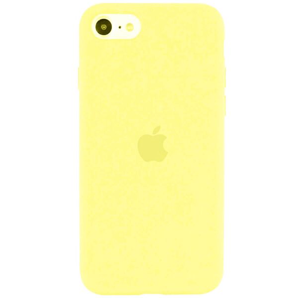 

Чехол Silicone Case Full Protective (AA) для Apple iPhone SE (2020) Желтый / Pollen