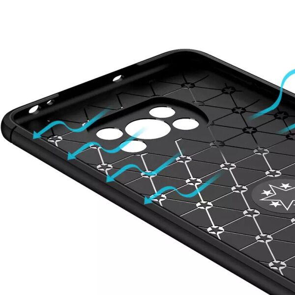 

TPU чехол Deen ColorRing под магнитный держатель (opp) для Xiaomi Poco X3 NFC / Poco X3 Pro Черный / Черный
