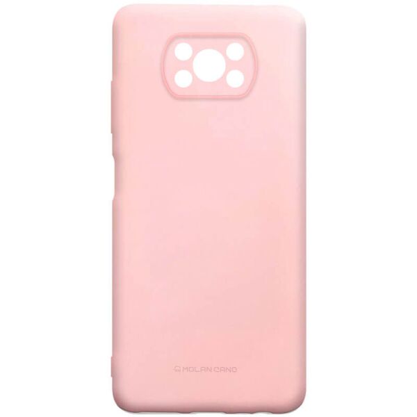 

TPU чехол Molan Cano Smooth для Xiaomi Poco X3 NFC / Poco X3 Pro Розовый