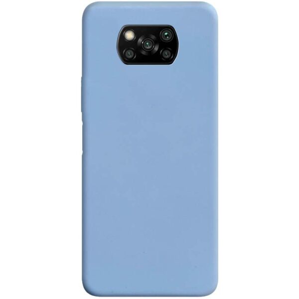 

Силиконовый чехол Candy для Xiaomi Poco X3 NFC / Poco X3 Pro Голубой / Lilac Blue
