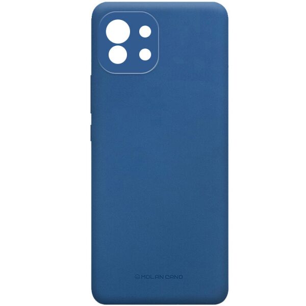 

TPU чехол Molan Cano Smooth для Xiaomi Mi 11 Синий (987032)