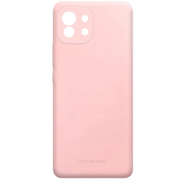 

TPU чехол Molan Cano Smooth для Xiaomi Mi 11 Розовый (5698654)