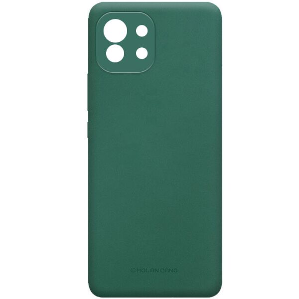 

TPU чехол Molan Cano Smooth для Xiaomi Mi 11 Зеленый (3825474)