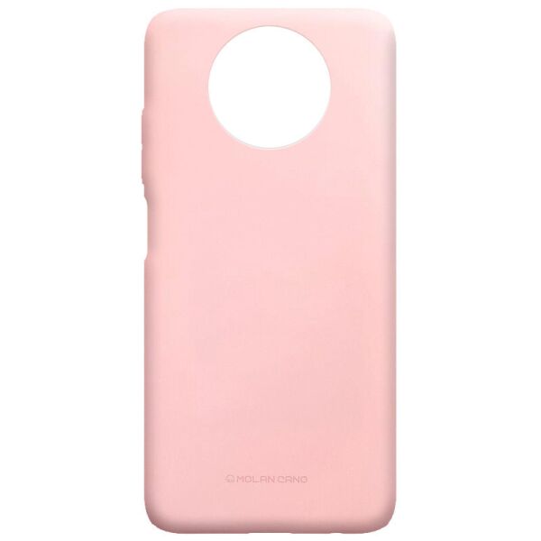 

TPU чехол Molan Cano Smooth для Xiaomi Redmi Note 9 5G / Note 9T Розовый (2147023)