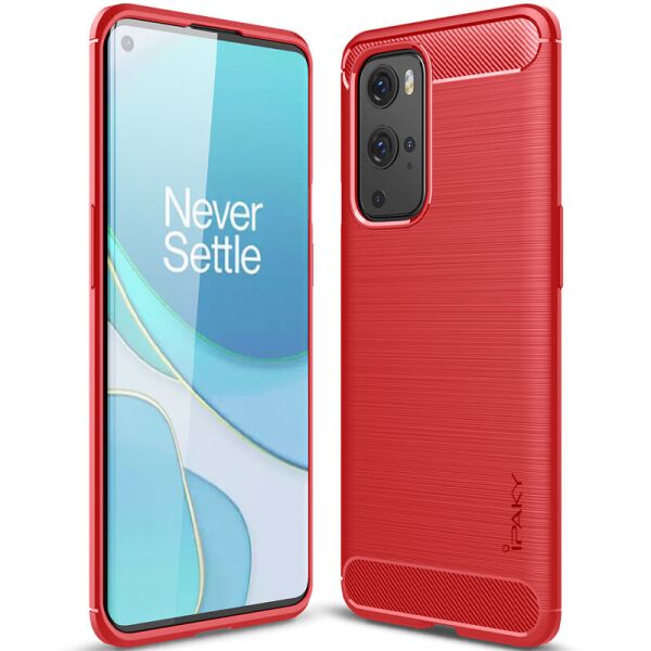 

TPU чехол iPaky Slim Series для OnePlus 9 Pro Красный (736951)