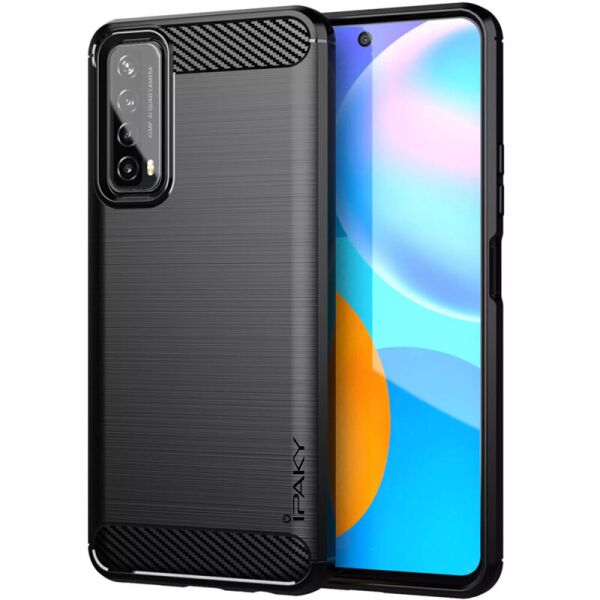 

TPU чехол iPaky Slim Series для Huawei P Smart (2021) Черный (4153729)