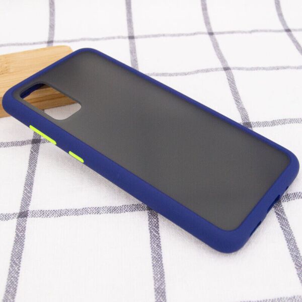 

TPU+PC чехол LikGus Maxshield для Samsung Galaxy S20 Синий