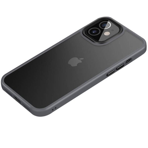 

TPU+PC чехол LikGus Maxshield New для Apple iPhone 12 mini (5.4") Серый