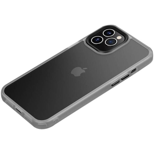 

TPU+PC чехол LikGus Maxshield New для Apple iPhone 12 Pro / 12 (6.1") Серый