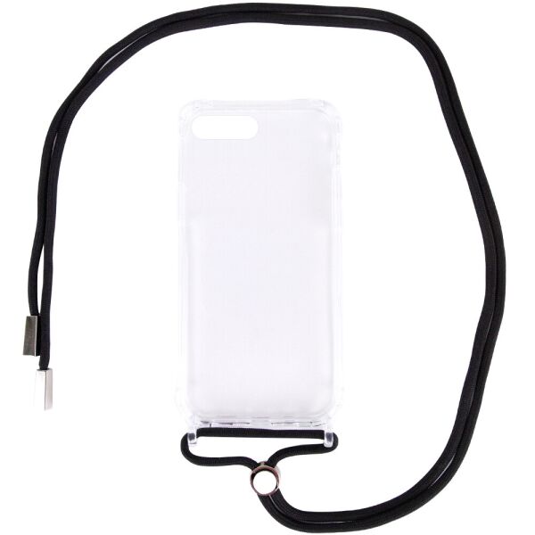 

Чехол TPU Crossbody Transparent для Apple iPhone 7 plus / 8 plus (5.5") Черный (5874597)
