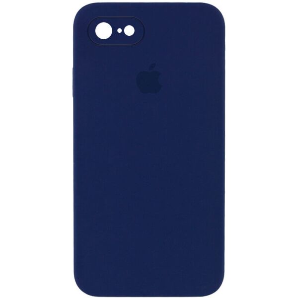 

Чехол Silicone Case Square Full Camera Protective (AA) для Apple iPhone 7 / 8 / SE (2020) (4.7") Темно-синий / Midnight blue