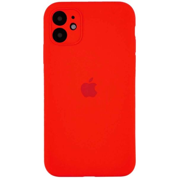 

Чехол Silicone Case Square Full Camera Protective (AA) для Apple iPhone XS (5.8") Красный / Red