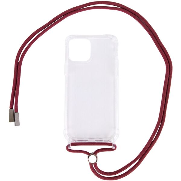 

Чехол TPU Crossbody Transparent для Apple iPhone 11 (6.1") Красно-Коричневый (2534775)
