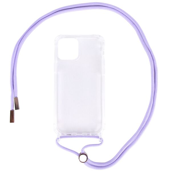 

Чехол TPU Crossbody Transparent для Apple iPhone 12 mini (5.4") Сиреневый (7033392)