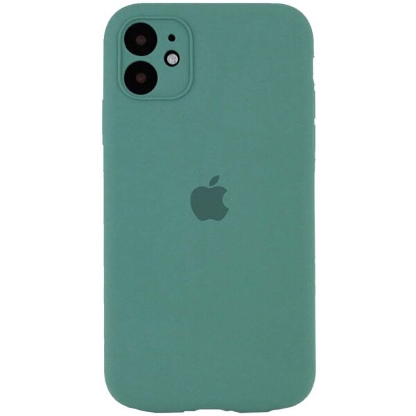

Чехол Silicone Case Square Full Camera Protective (AA) для Apple iPhone XR (6.1") Зеленый / Pine green