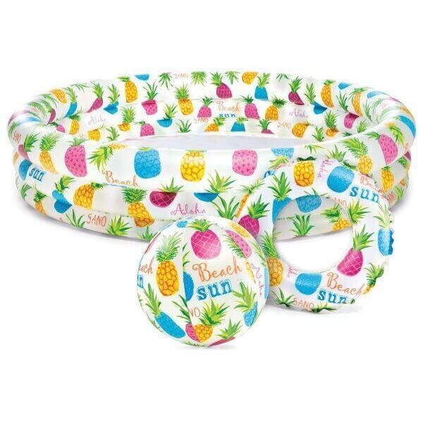 

Бассейн детский Intex Ананас (59469) 132х28 см