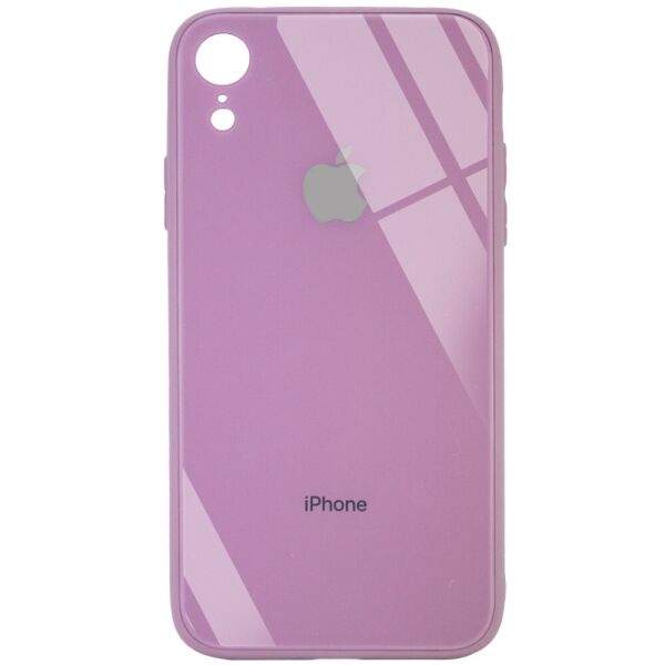 

TPU+Glass чехол GLOSSY Logo Full camera (opp) для Apple iPhone XR (6.1") Лиловый / Lilac Pride (9402277)