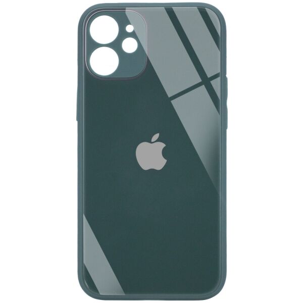 

TPU+Glass чехол GLOSSY Logo Full camera (opp) для Apple iPhone 12 mini (5.4") Зеленый (254631)