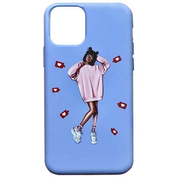 

Силиконовый чехол Art Series для Apple iPhone X / XS (5.8") Purple