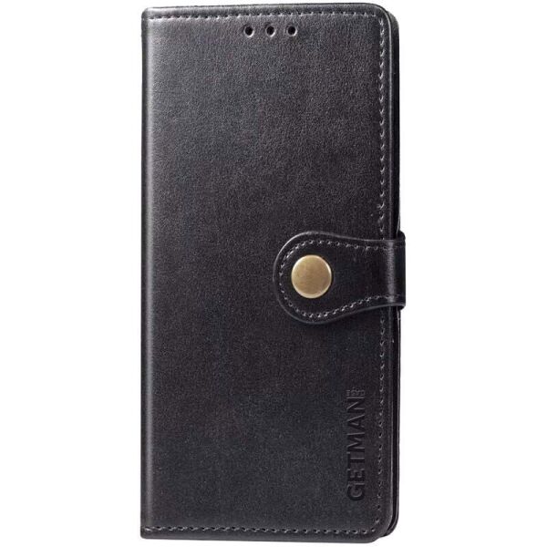 

Кожаный чехол книжка GETMAN Gallant (PU) для Xiaomi Mi 10T / Mi 10T Pro Черный