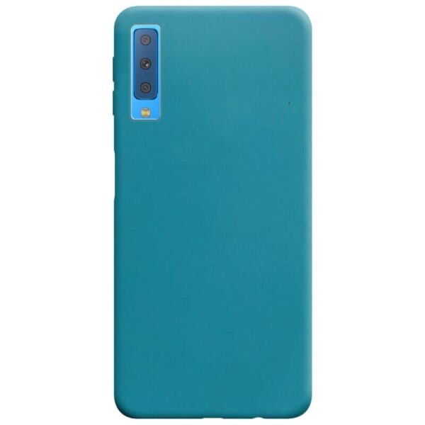 

Силиконовый чехол Candy для Samsung A750 Galaxy A7 (2018) Синий / Powder Blue