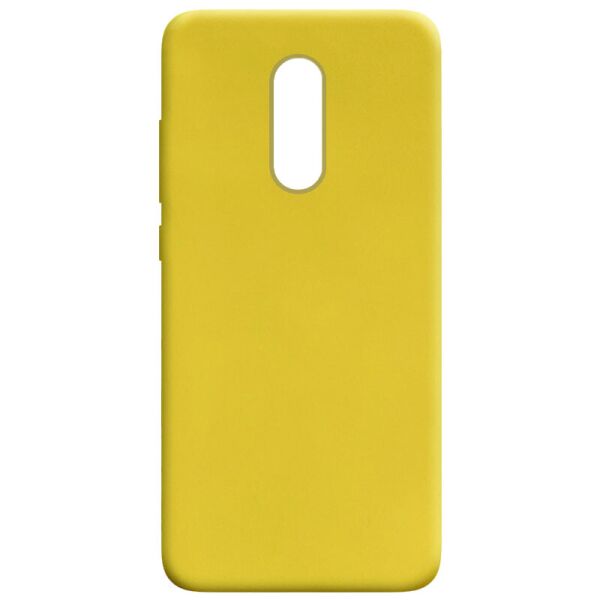 

Силиконовый чехол Candy для Xiaomi Redmi 5 Plus / Redmi Note 5 (SC) Желтый