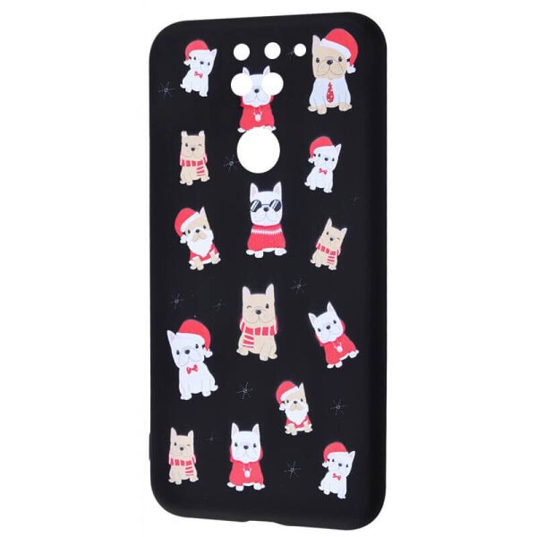 

TPU чехол WAVE Fancy для Xiaomi Redmi Note 9 / Redmi 10X Dogs / Black