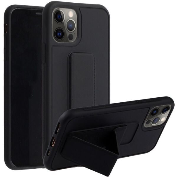

Силиконовый чехол Hand holder для Apple iPhone 12 Pro / 12 (6.1") Black