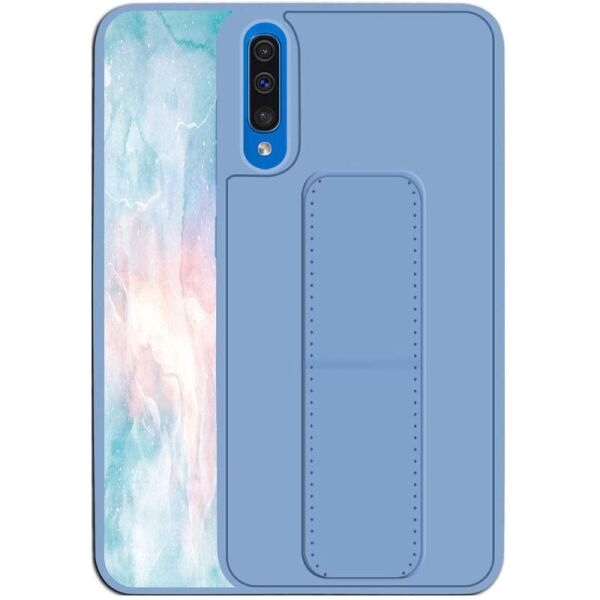 

Силиконовый чехол Hand holder для Samsung Galaxy A50 (A505F) / A50s / A30s Light blue
