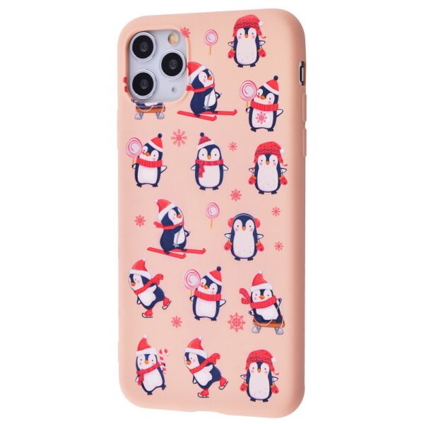 

TPU чехол WAVE Fancy для Apple iPhone 11 Pro (5.8") Penguins / Pink sand (6197416)