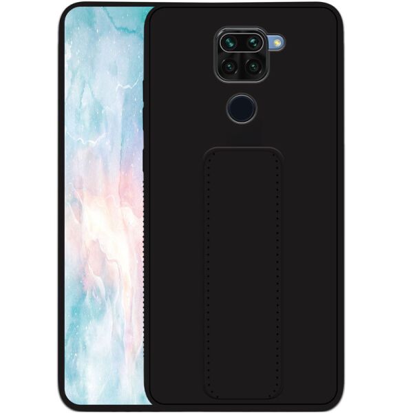 

Силиконовый чехол Hand holder для Xiaomi Redmi Note 9 / Redmi 10X Black