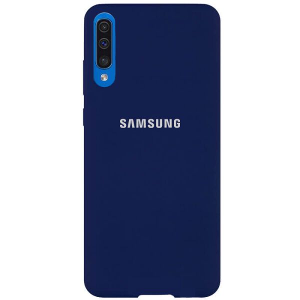 

Чехол Silicone Cover Full Protective (AA) для Samsung Galaxy A50 (A505F) / A50s / A30s Темно-синий / Midnight blue