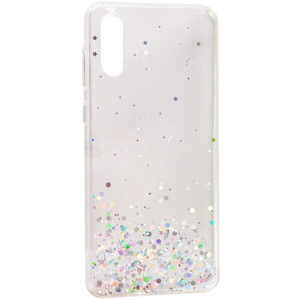 

TPU чехол Star Glitter для Samsung Galaxy A01 Прозрачный