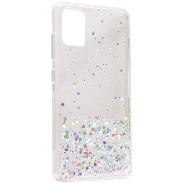 

TPU чехол Star Glitter для Samsung Galaxy A02s Прозрачный (1200527)