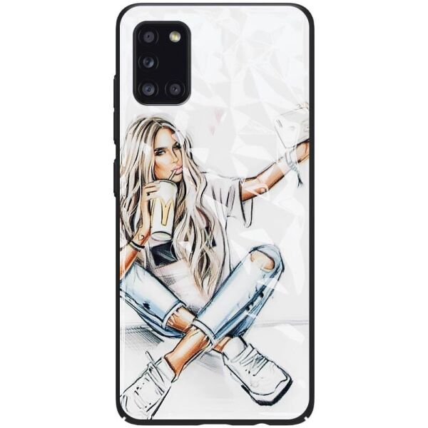 

TPU+PC чехол Prisma Ladies для Samsung Galaxy A31 Selfie (450149)