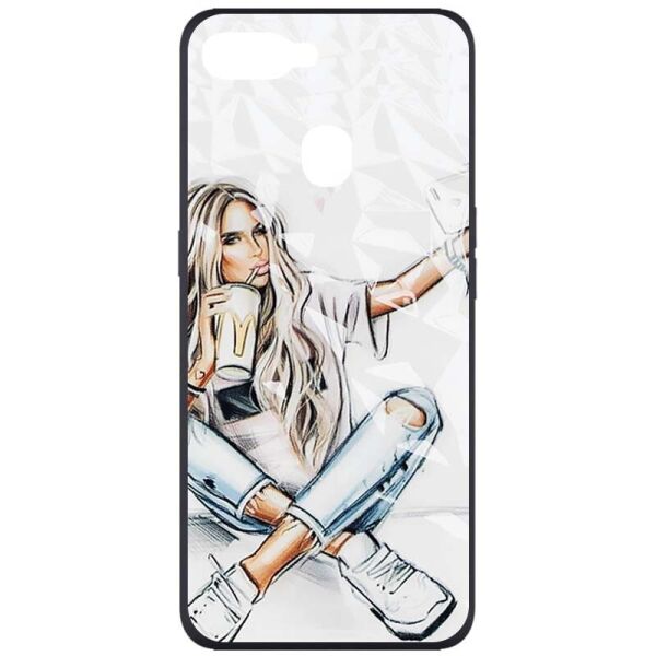 

TPU+PC чехол Prisma Ladies для Oppo A5s / Oppo A12 Selfie (9331316)