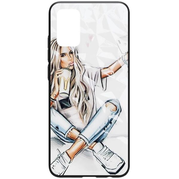

TPU+PC чехол Prisma Ladies для Samsung Galaxy A02s Selfie (4028025)