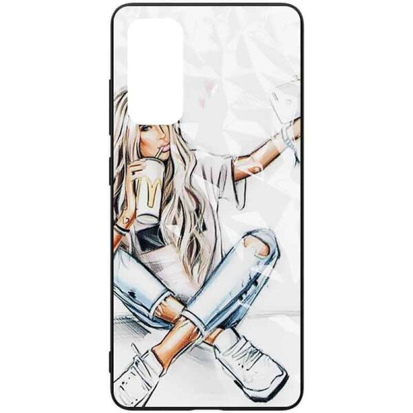 

TPU+PC чехол Prisma Ladies для Samsung Galaxy S20 FE Selfie (7402968)
