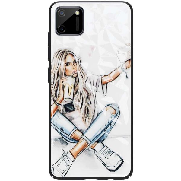 

TPU+PC чехол Prisma Ladies для Realme C11 Selfie (8044458)
