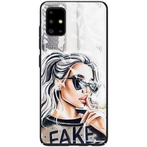 

TPU+PC чехол Prisma Ladies для Samsung Galaxy A71 Fake (8928215)