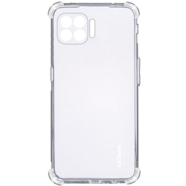 

TPU чехол GETMAN Ease logo усиленные углы для Oppo Reno 4 Lite Бесцветный (прозрачный) (6894564)