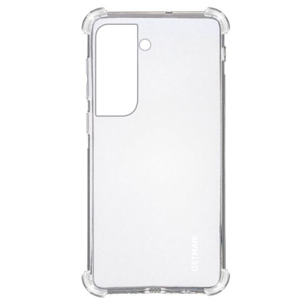 

TPU чехол GETMAN Ease logo усиленные углы для Samsung Galaxy S21 Бесцветный (прозрачный) (2185352)