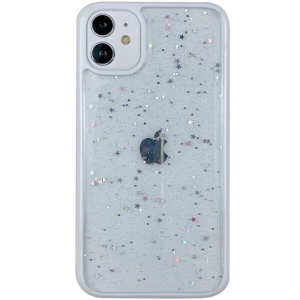 

TPU+PC чехол Shiny Stars для Apple iPhone 12 mini (5.4") Белый