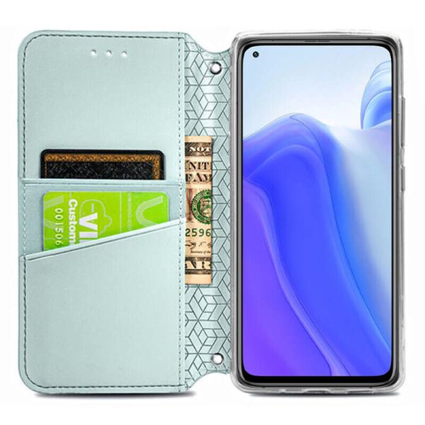 

Кожаный чехол книжка GETMAN Mandala (PU) для Samsung Galaxy M51 Серый